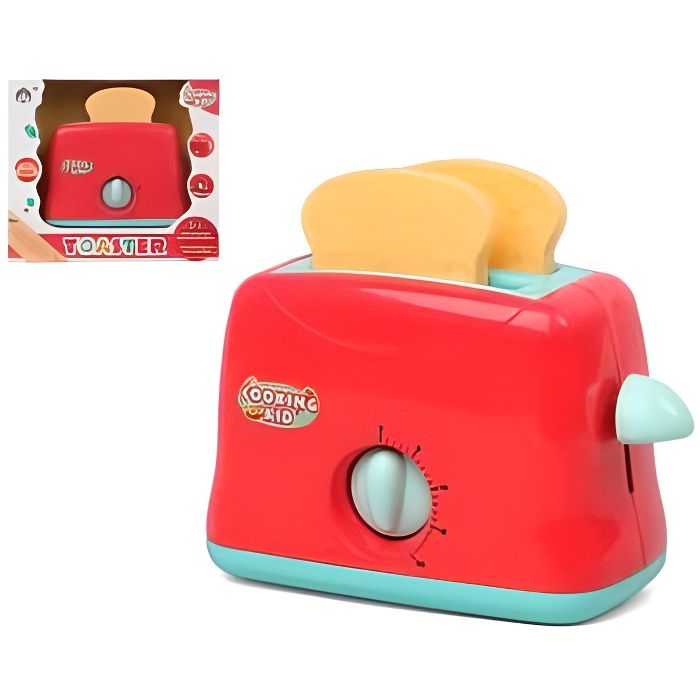 Grille-pain Cooking Kid Rouge