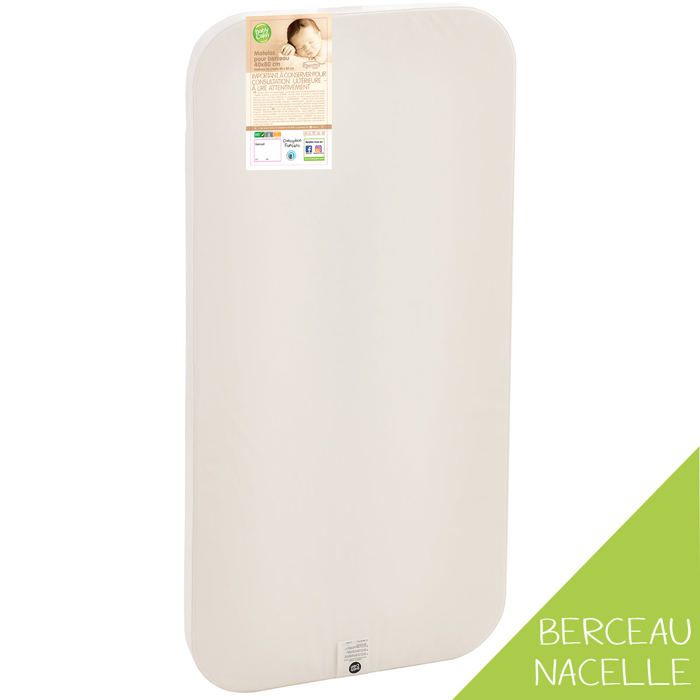 BABYCALIN Matelas nomade de berceau 24KG/M3 78x38cm