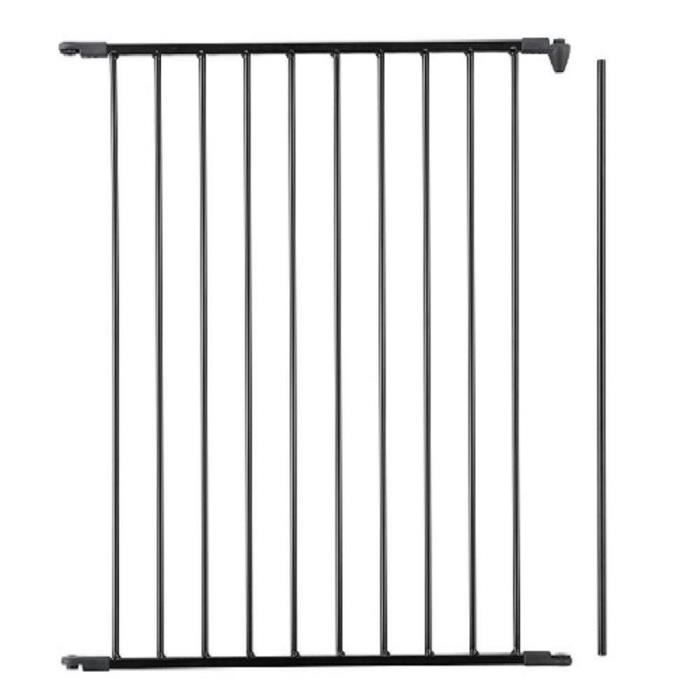 BabyDan Extra Haute Flex Panneau, Noir, 72cm
