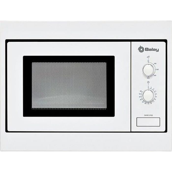Micro-ondes intégrable Balay 3WMB1958 17 L 800W Blan