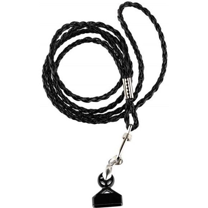 Tour de cou pour JUUL Anti-perte Juul Lanyard Holder Juul Necklace (Cuir, Noir, 1 pcs) - AMAVAPE