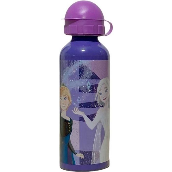 Gourde Aluminium La Reine des Neiges Enfant Bouteille réutilisable GUIZMAX