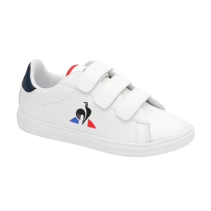 Baskets enfant Le Coq Sportif Courtset Ps - multicolore - 33