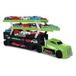 Logitoys Camion de transport avec véhicules
