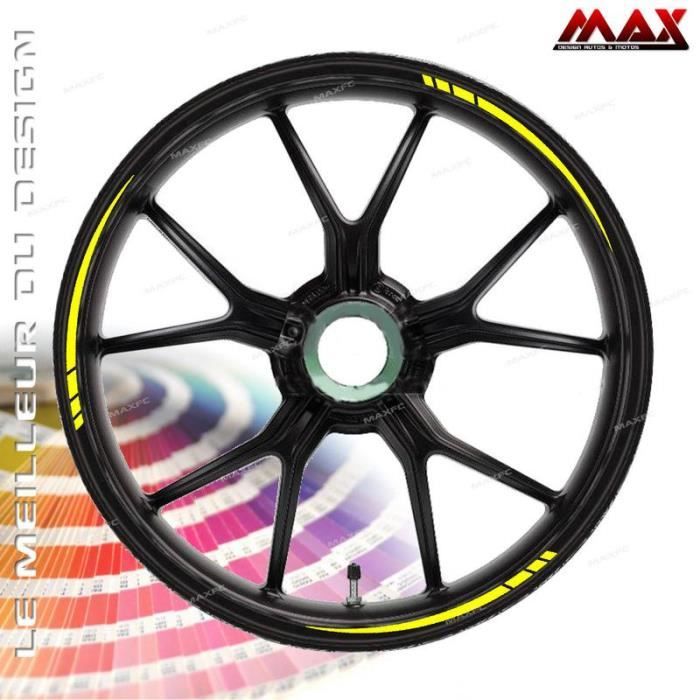 Liserets de Jante - JAUNE – moto GSR GSXR SV 650 Bandit GSX GSF Gladius GSXF SF