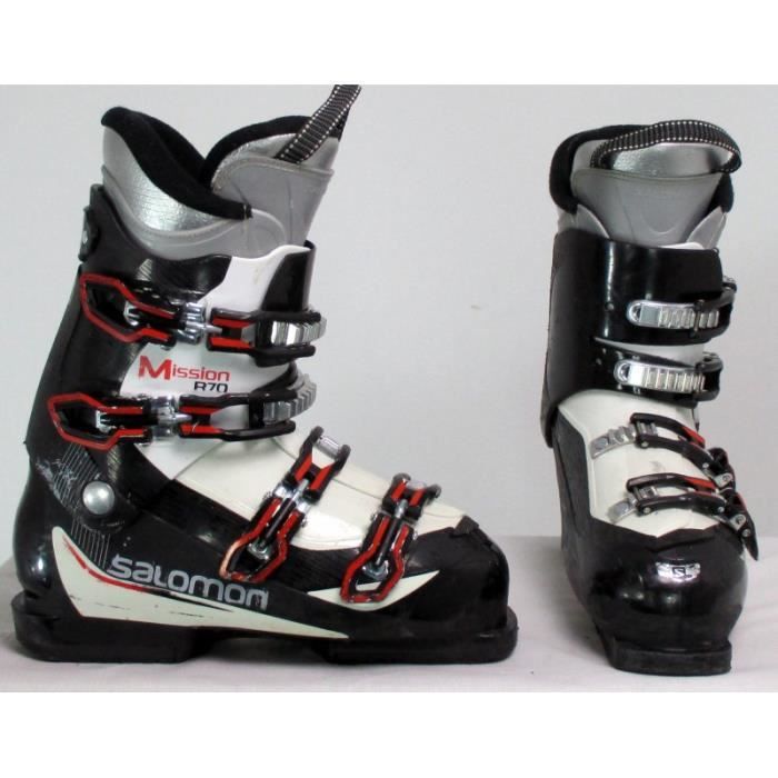 Chaussure ski occasion Salomon mission R70 noir-blanc