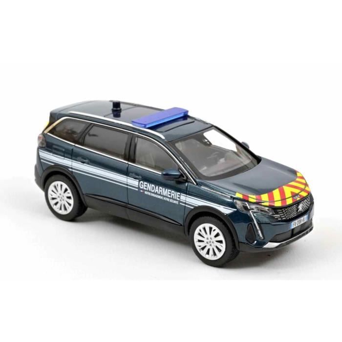 Miniature Peugeot 5008 GT GENDARMERIE 2021 Voiture de Collection 1/43 NOREV…