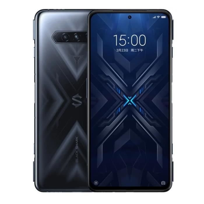 Black Shark 4 Téléphone 12Go 128Go Noir Qualcomm SnapdragonTM 870 LPDDR5 RAM + UFS3.1 144Hz Refresh Rate 120W Hyper Charge 4500mAh