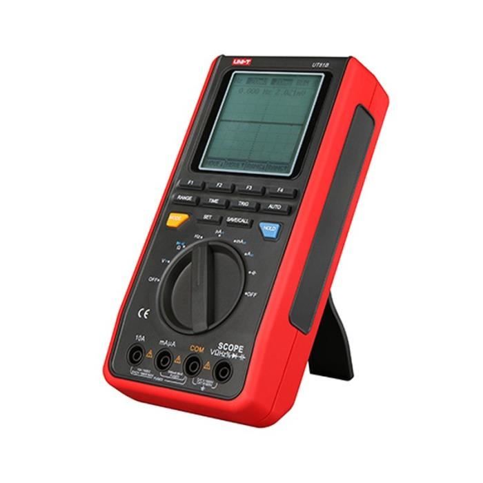 Multimètre À Oscilloscope Numérique LCD Branchement Uni-T UT81B Multimètre pour Courant AC-DC, Tension AC-DC