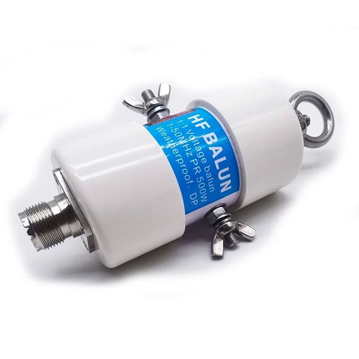 Balun HF 500W 1:1 SPORTARC – Fréquence 1,8–54 MHz, étanche, 120 Mm – Pour Antennes Radio Amateur