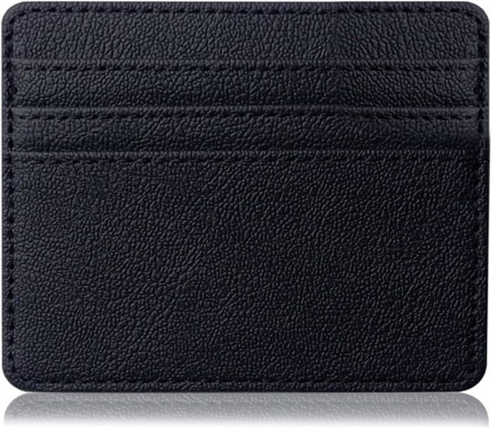 Porte-cartes HERMÈS Euclide En Cuir Noir – Portefeuille Compact Pour Pièces Et Documents