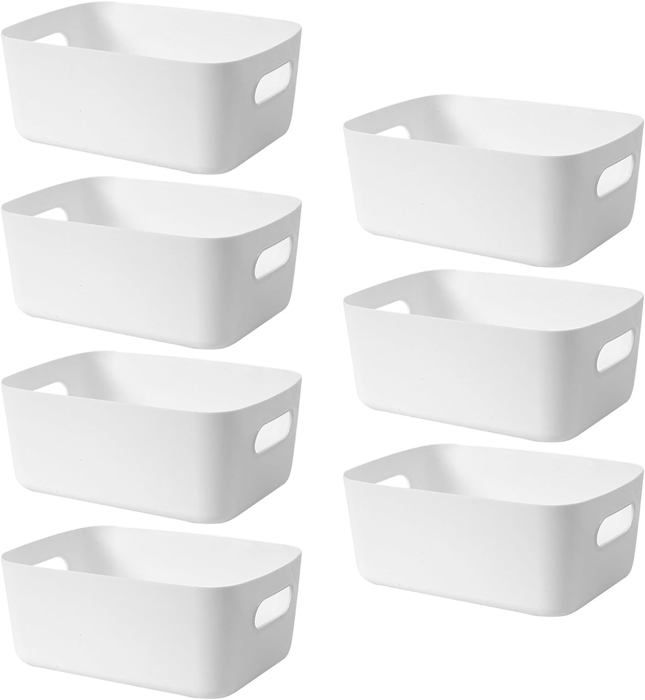 Really Useful Lot De 8 Boîtes De Rangement Transparent 0,8 L[520