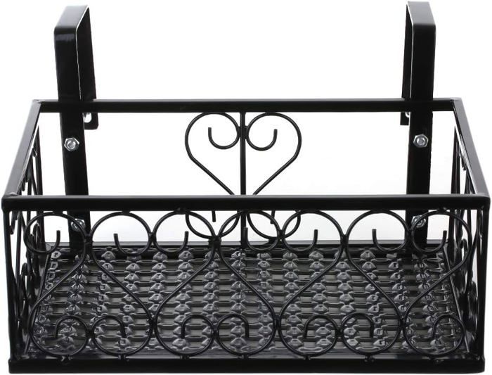 Lot De 4 Supports Mural Pliables Pour Pots De Fleurs – Anneaux En Métal Avec Revêtement Poudre