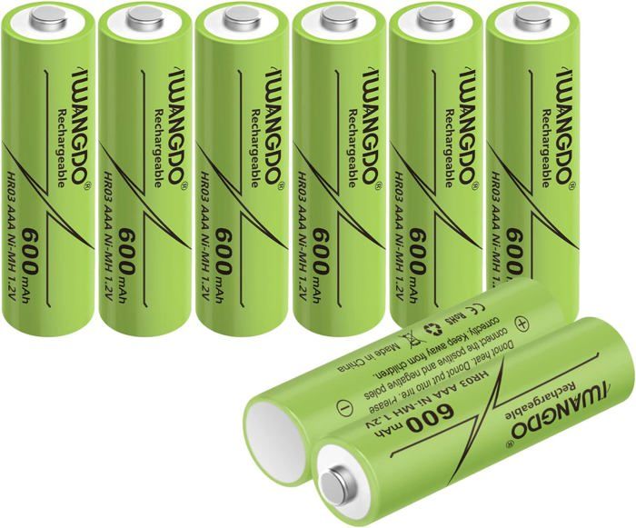 Batterie NiMH AAA 600mAh 6 Batterie AAA Ricaricabili Camelion – NiMH 600mAh 1.2V, Per Telefoni DECT E Dispositivi Pile Ricaricabili Aaa - Foto 9