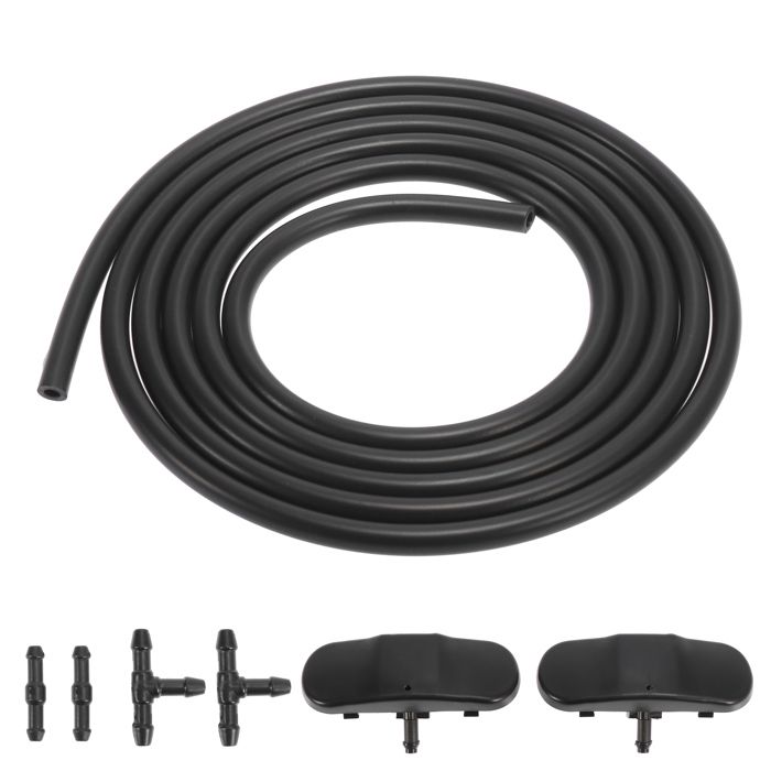 Buse Lave-glace VW Golf 2012 - Kit X AUTOHAUX Avec Tuyau Et Connecteurs - Compatible Multiple Modèles