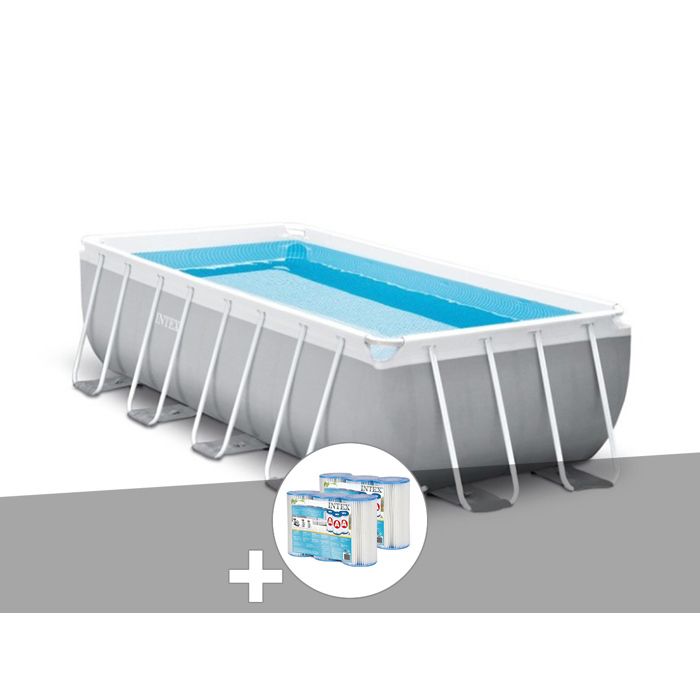 INTEX Prism Frame Rectangulaire 4.00 x 2.00 x 1.00 - vue 2