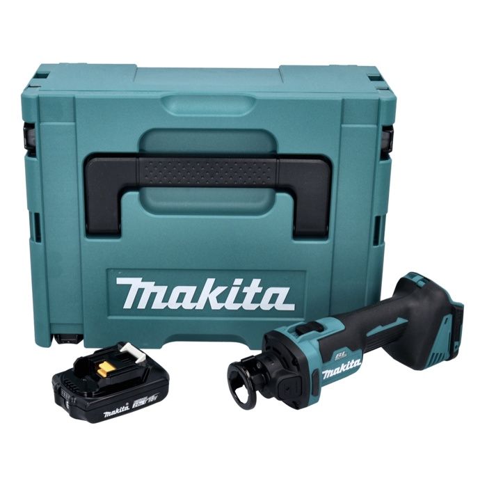 Makita DCO 181 A1J Trancheuse rotative sans fil 18 V 32000 trmin Brushless + 1x batterie 2 0 Ah + Makpac sans chargeur - vue 2