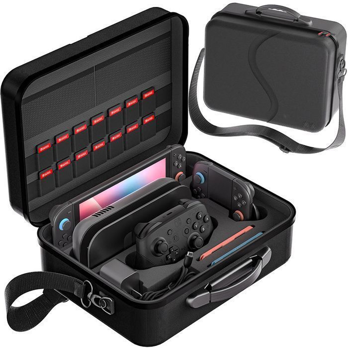 Housse de Transport Multifonction Nintendo NS2 Étui complet Sac Bandoulière Portable Accessoire pour Switch 2 - vue 2
