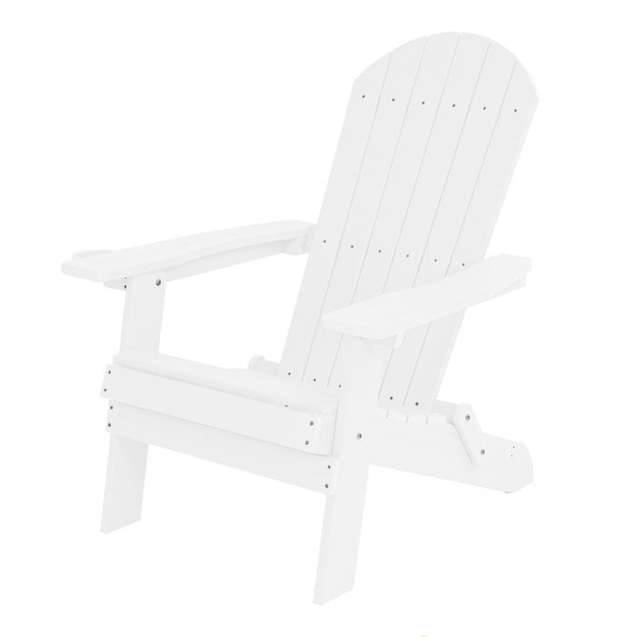 AXI Claire Chaise Adirondack Transat Plastique Blanc Chaise de Jardin 1 personne /Fauteuil Exterieur/Chaise Bois Exterieur AXI Claire Chaise Adirondack Transat Plastique Blanc Chaise de Jardin 1 personne /Fauteuil Exterieur/Chaise Bois Exterieur