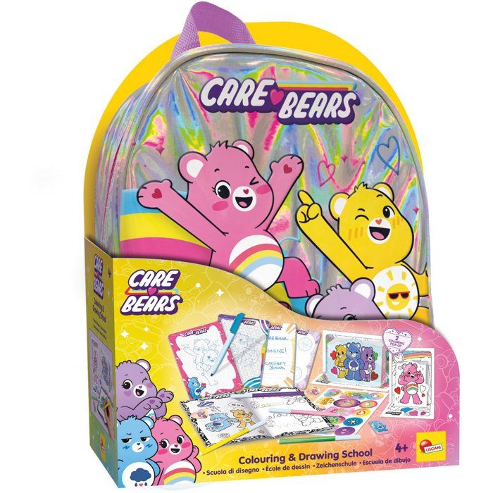 Sac à dos école de dessin et coloriage - LISCIANI - Les Bisounours - Activités créatives - Format transportable Sac à dos école de dessin et coloriage - LISCIANI - Les Bisounours - Activités créatives - Format transportable