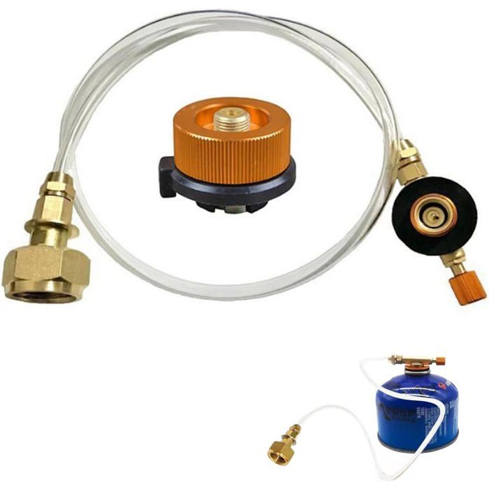 1pc Adaptateur Bouteille Gaz Adaptateur Camping Rechaud Camping Cartouche Gaz