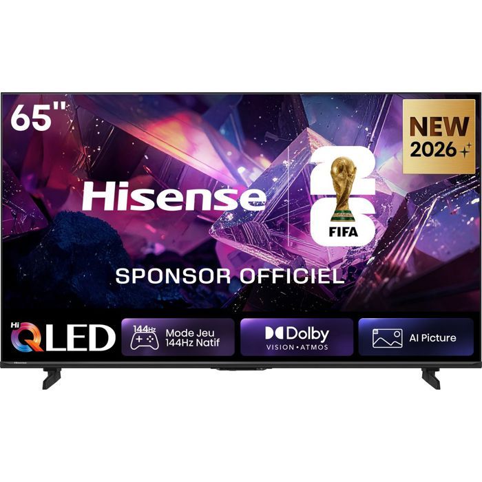 TV Hisense QLED 65E7S Pro 164 cm 2026 - vue 4