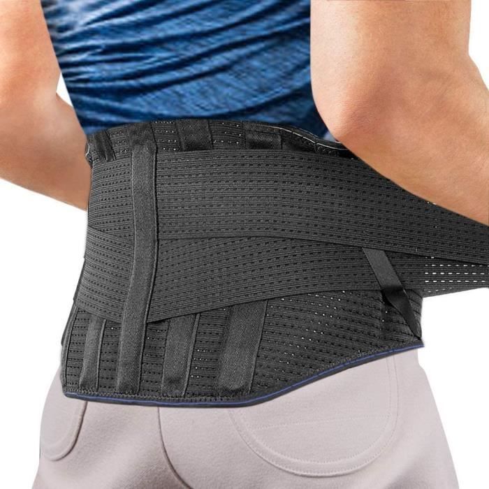 CEINTURE LOMBAIRE Ceinture Lombaire Maintien et Soutien du Dos Ceinture  Dorsale élastique Abdominale Homme Femme -- Taille - Cdiscount Santé -  Mieux vivre