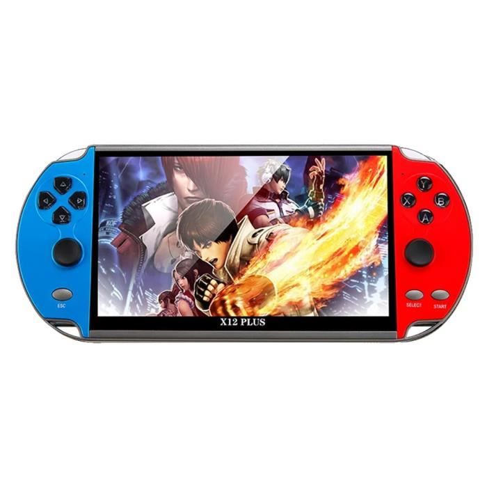 Console Rétro X12 Plus – 16G – 10000+ Jeux – Écran 7 Pouces HD – Sortie TV – Batterie 2500mAh – Cadeau Pour Tous âges