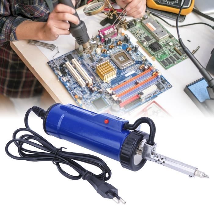 Ventouse à Souder Électrique 220V/30W - Fer à Dessouder Pompe à Vide Avec EU Plug