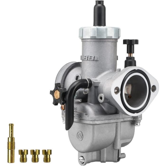 thumbnail image 2 of NIBBI PE28mm Carburetor Kit W/ Throttle Cable & Tube For Yamaha TW200/E Trailway (1987-2025) 2 of 4