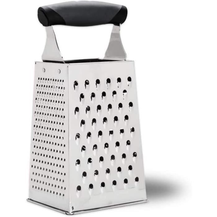 Râpe carrée Râpe à pommes de terre Traheuse à coombre Légumes et fromage, acier inoxydable, pour Râpe carrée Râpe à pommes de terre Traheuse à coombre Légumes et fromage, acier inoxydable, pour