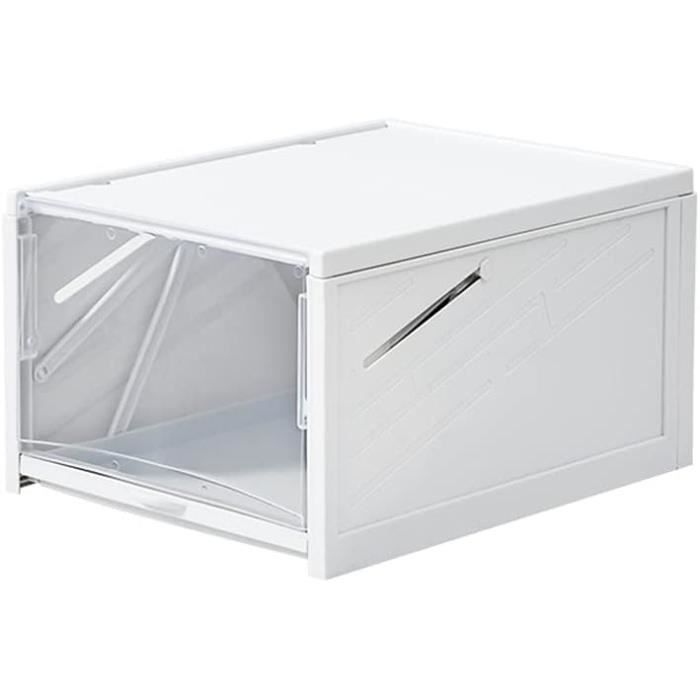 Yorbay Lot De 3 Boîtes à Chaussures Avec Couvercle Transparent
