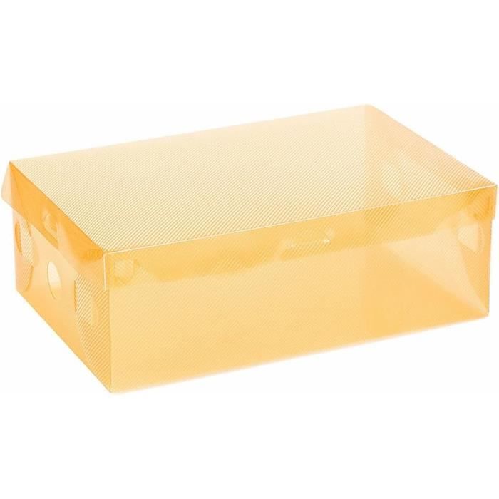 Boîte De Rangement LEGO Tête Jaune – 2L, Empilable, Design Iconique Et Ludique
