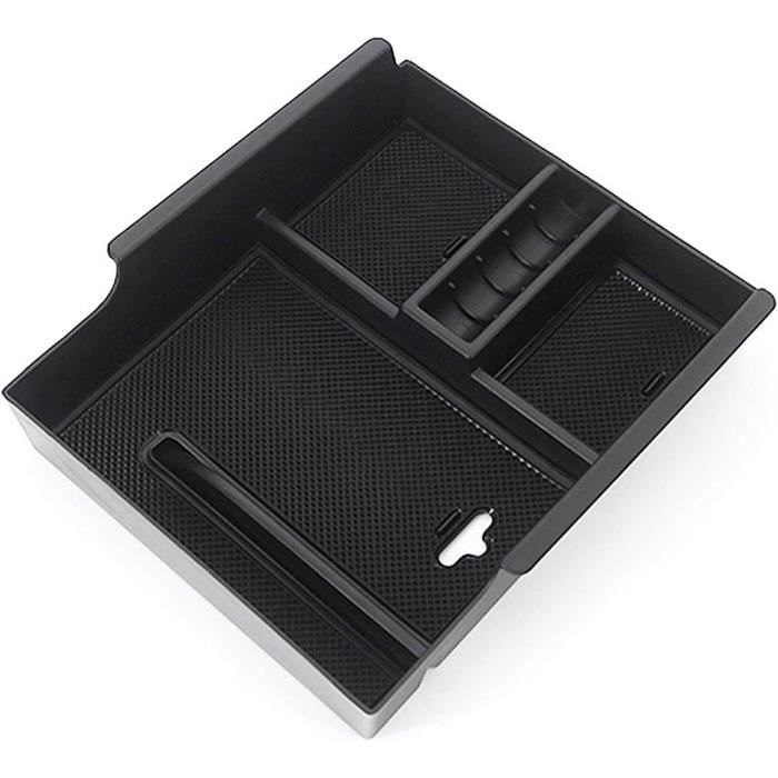 Boîte De Rangement Pour Accoudoir Toyota Hilux 2004-2014 - Plastique, Avec Tapis Antidérapant - 2