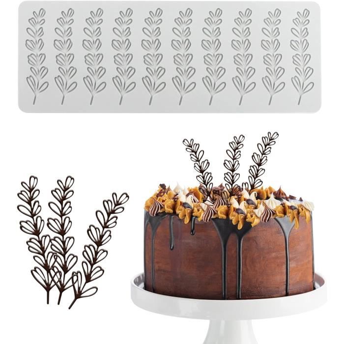 Moule Silicone mini bûche bûchette ou moule insert 9 cavités pour  pâtisserie chocolat Desserts mousse Gâteau 3 D Antiadhésifs - Cdiscount  Maison
