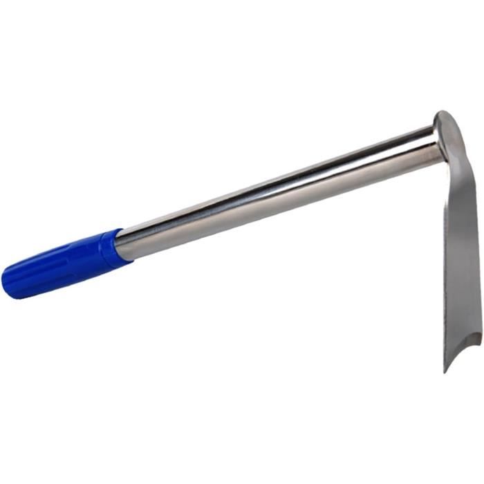 Uonlytech Garden Tools - Binette Creuse En Acier Trempé - Petite Houe De Jardin - Pelle De Jardin Pour Le Désherbage Et La Plantation Agricole