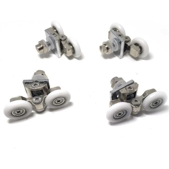 ROUES DE PORTE de douche faciles ?? installer pour ensemble coulissant