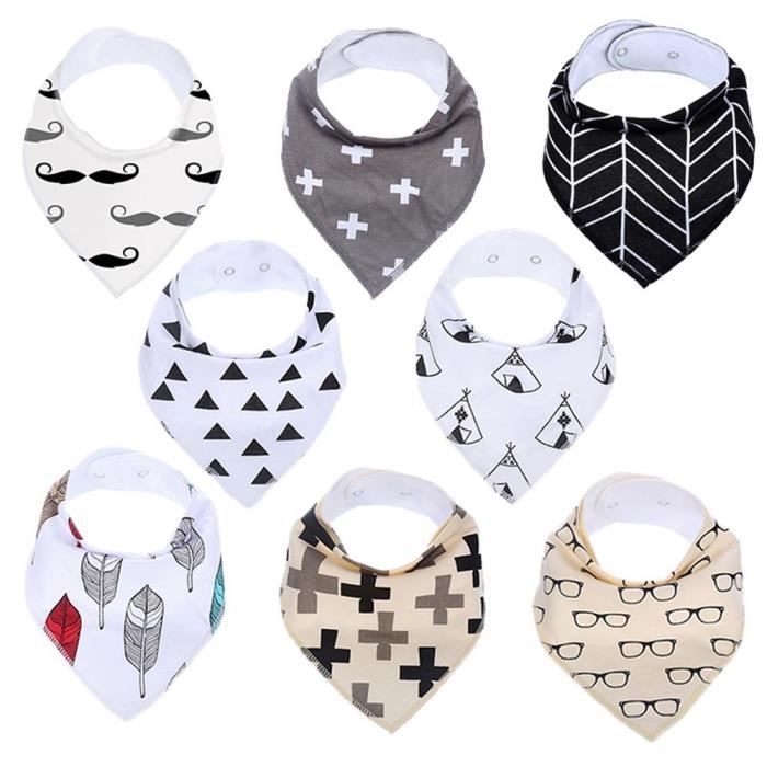 8pcs Bavoir Bandana Bebe En Coton Avec Doublure Bavette Bebe Impermeable Gris Achat Vente Bavoir Cdiscount 8pcs Bavoir Bandana Bebe En Coton Avec Doublure Bavette Bebe Impermeable Gris Achat Vente Bavoir Cdiscount