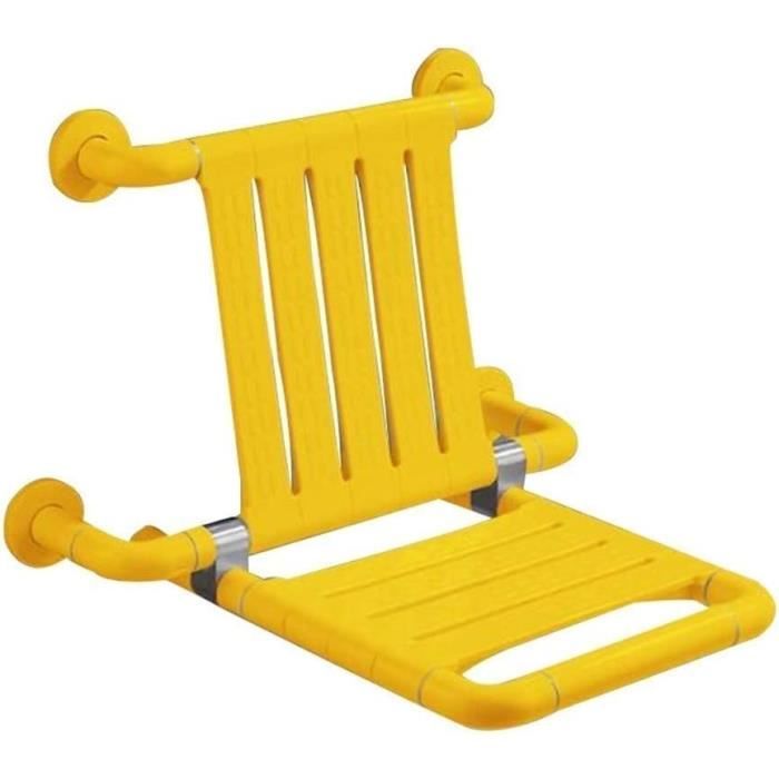 Tabouret De Douche Rotatif 360° - Hauteur Réglable 36-51cm - Antidérapant - Personnes Âgées, Enceintes