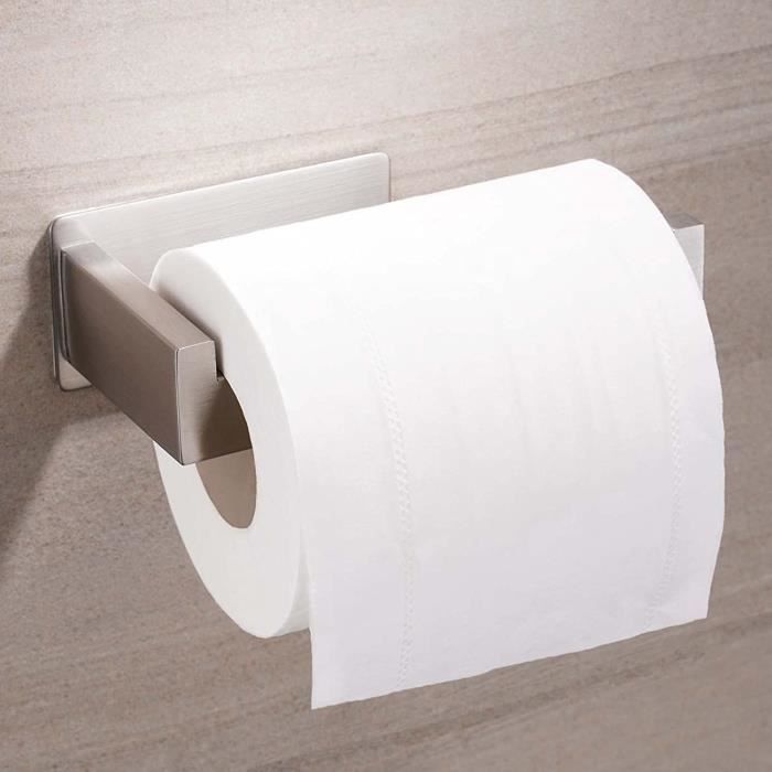 Porte Rouleau De Papier Toilette Auto-adhésif Pour Salle De Bain Sans