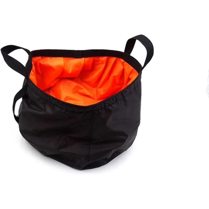 WASH22 Sac Seau Lavabo Pliable 15L - Évier De Camping Compact Et Léger - Cubic 15L
