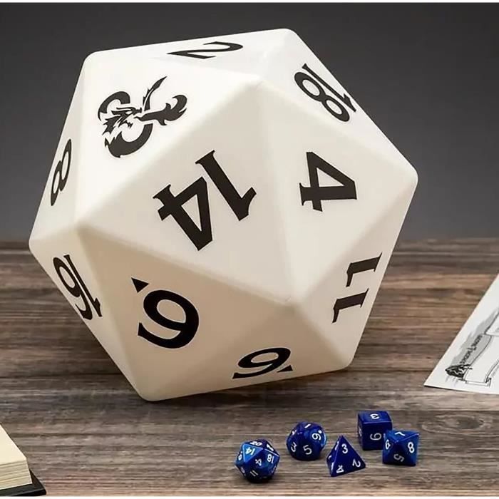 Lampe Dungeons and Dragons Dé D12 - Unisexe - Lampe de chevet