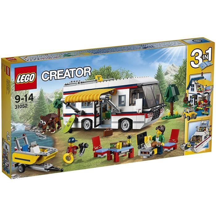 Jeux De Construction - Creator Camping-car 31052 Jeu Construction