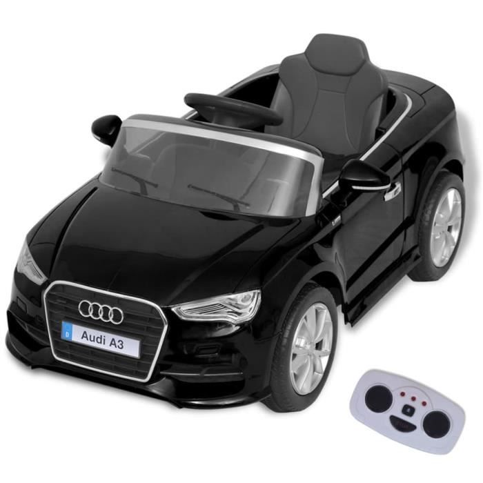 Magnifique Voiture Electrique Pour Enfants Cadeau Pour Les Garcons De 2 Ans Enfants Bebes Filles Telecommandee Audi A3 Noir Achat Vente Voiture Electrique Enfant Cdiscount