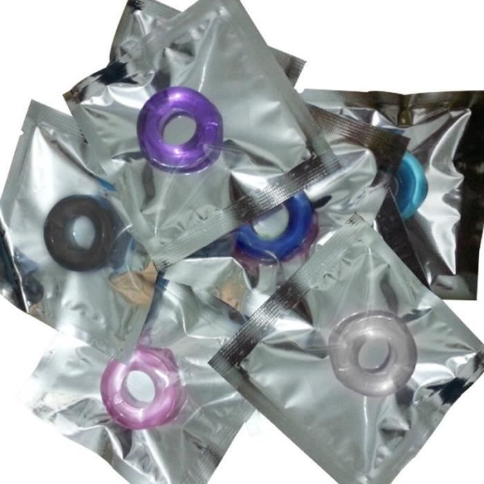 ADDICTED TOYS - ENSEMBLE DANNEAU PÉNIAL FLEXIBLE EN SILICONE 7 PIÈCES
