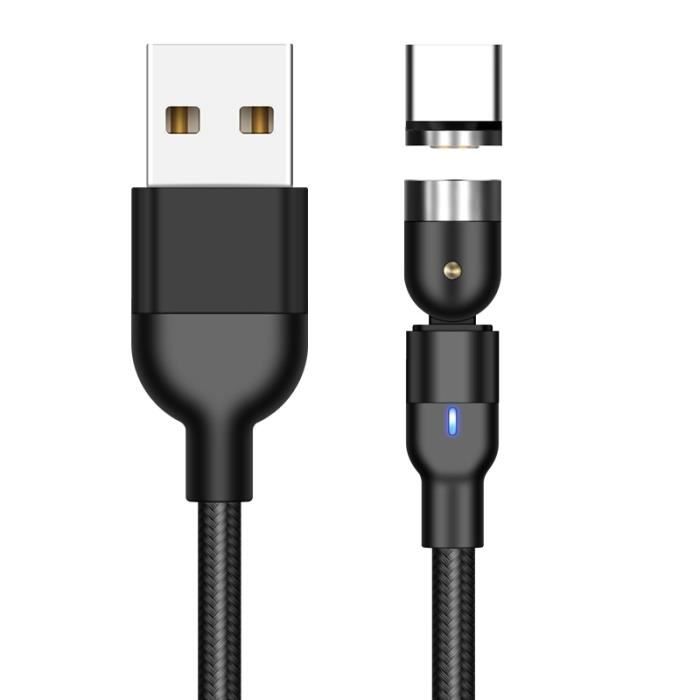 Câble USB Type C 3A Charge Rapide Chargeur et Transfert de Données Sync  cordon