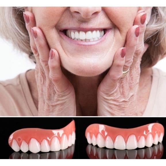 Dentier Cosmétique/facettes Dentaires Supérieures En Silicone - Fausses Dents, Neuf