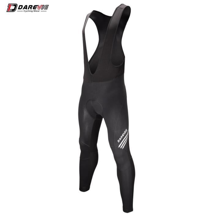 Cuissard De Cyclisme Homme Hiver - Rembourrage 8D - Doublure Polaire - Chaud Et Respirant - Pour Vélo Route Et VTT