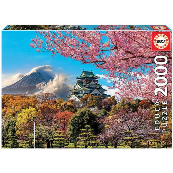 Puzzle 2000 pièces : Château dOsaka Puzzle 2000 pièces : Château dOsaka