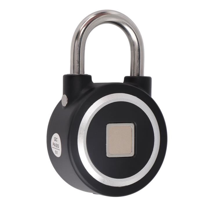 Eseesmart Cadenas Empreintes Digitales + Clé Bluetooth App - Serrure Extérieure Étanché IP65 Pour Entrepôt Cour Porte
